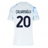 Damen Fußballbekleidung Inter Milan Hakan Calhanoglu #20 Auswärtstrikot 2025-26 Kurzarm